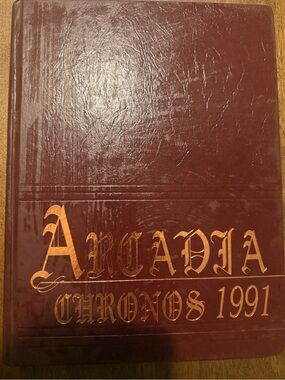 1991 Arcadia High School Chronos Yearbook Rochester NY
